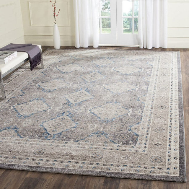 Safavieh Sofia Sof366B Light Grey / Beige Rugs.