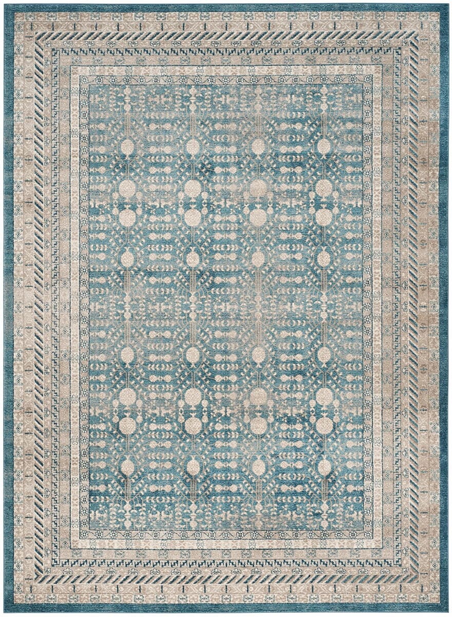 Safavieh Sofia Sof376C Blue / Beige Rugs.