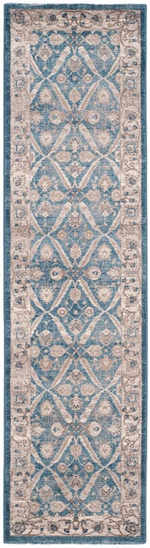 Safavieh Sofia Sof378C Blue / Beige Rugs.