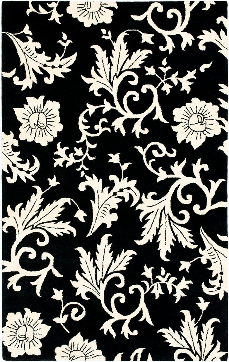 Safavieh Soho Soh212A Black / Ivory Rugs.