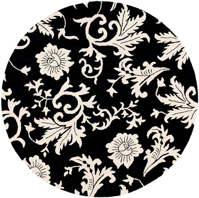 Safavieh Soho Soh212A Black / Ivory Rugs.