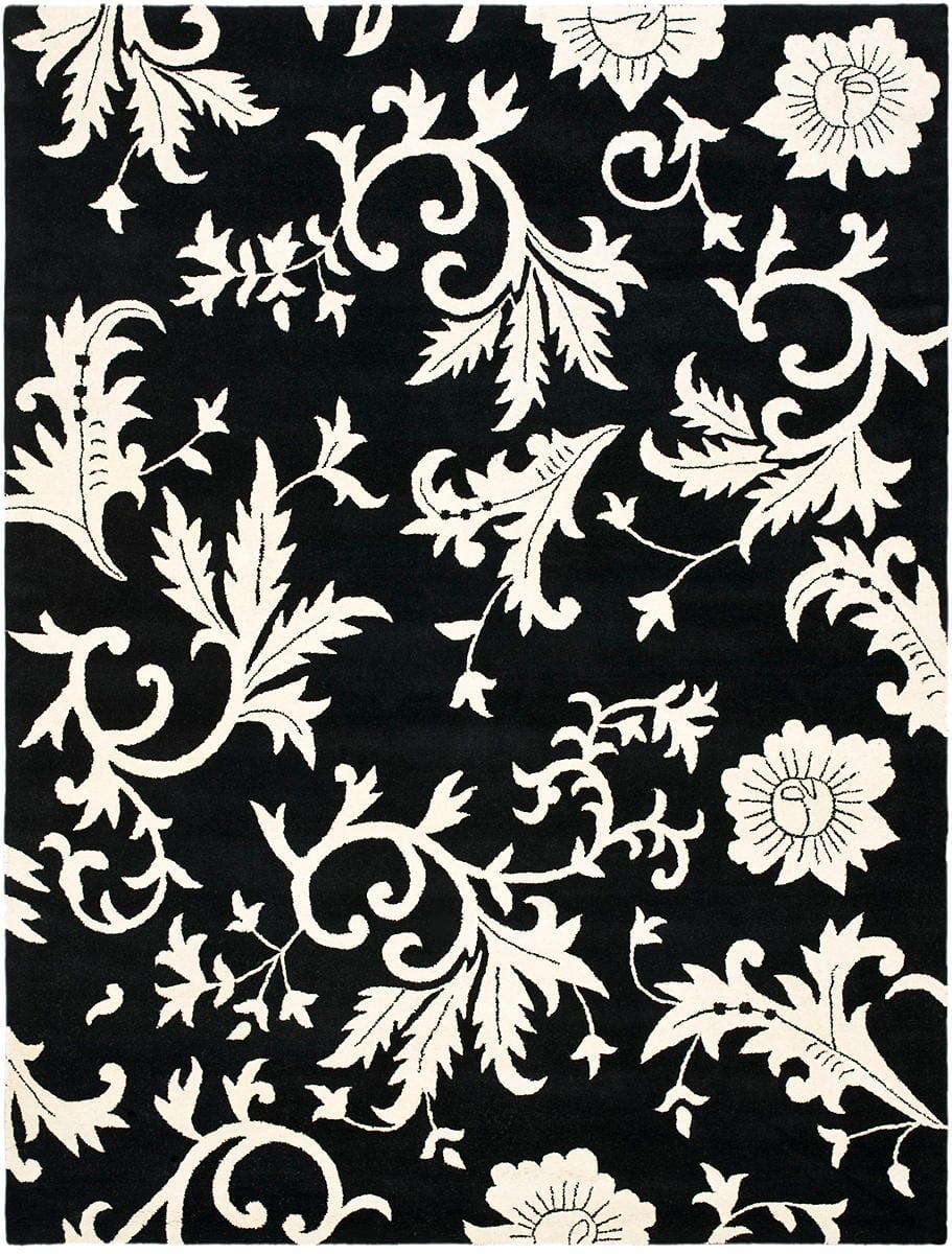 Safavieh Soho Soh212A Black / Ivory Rugs.