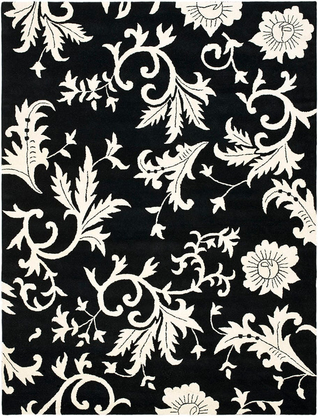 Safavieh Soho Soh212A Black / Ivory Rugs.
