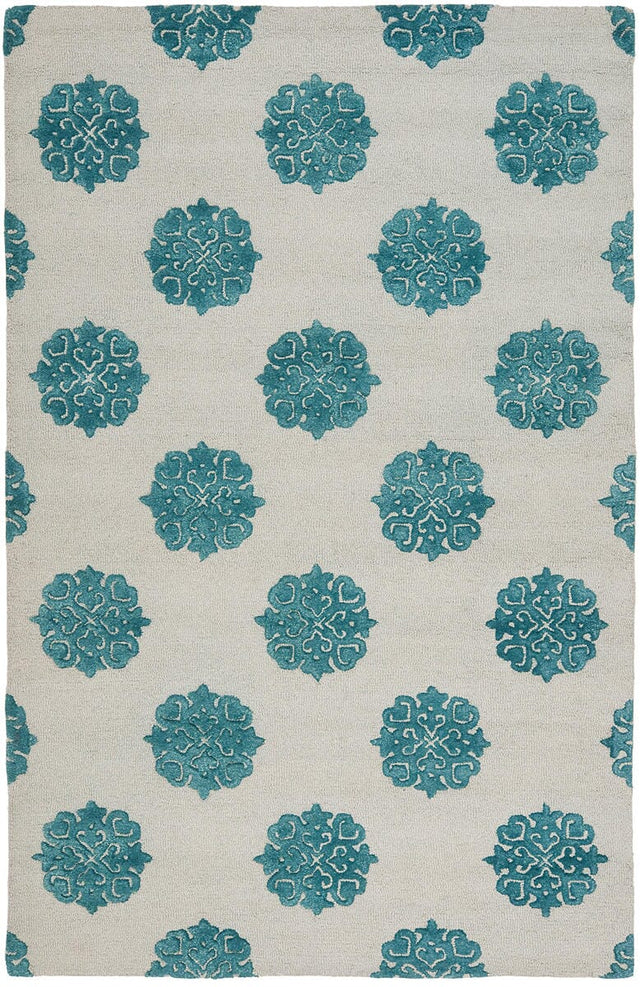 Safavieh Soho Soh213A Ivory / Light Blue Rugs.