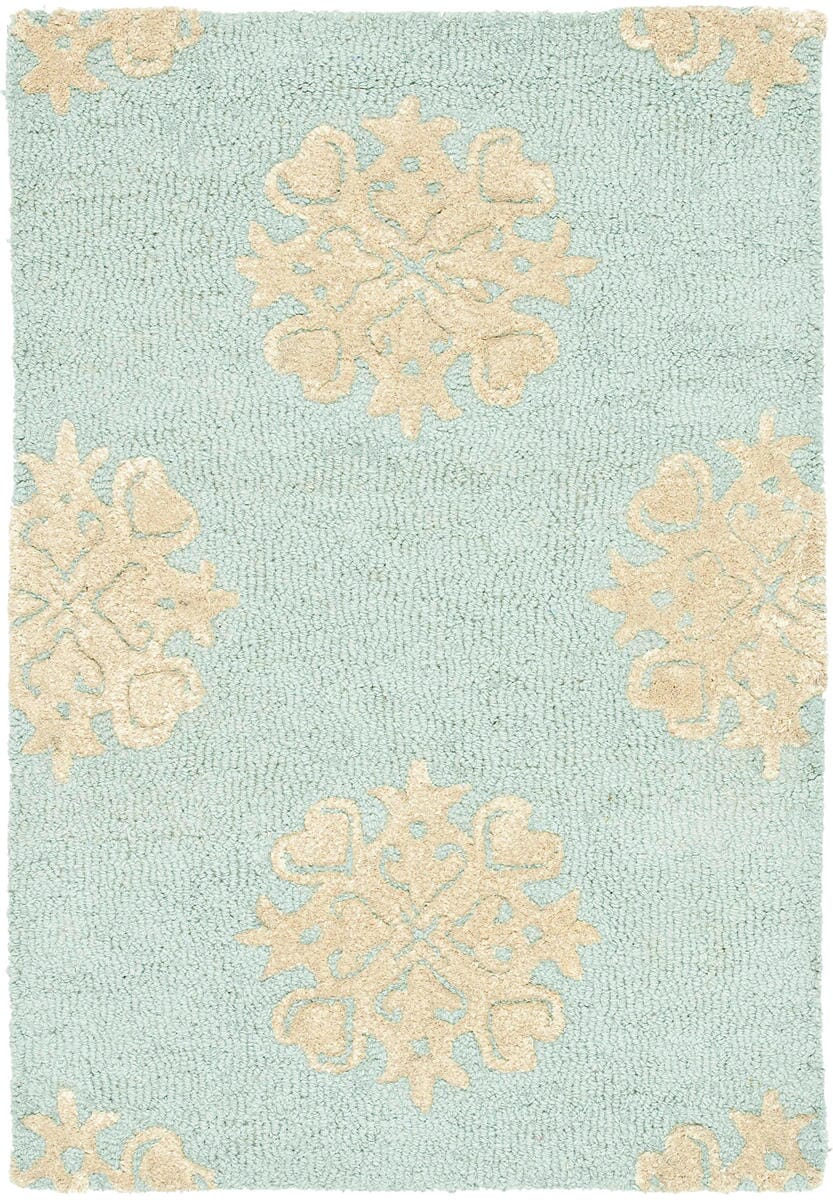 Safavieh Soho Soh213B Light Blue / Beige Rugs.