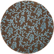 Safavieh Soho Soh214B Brown / Light Blue Rugs.