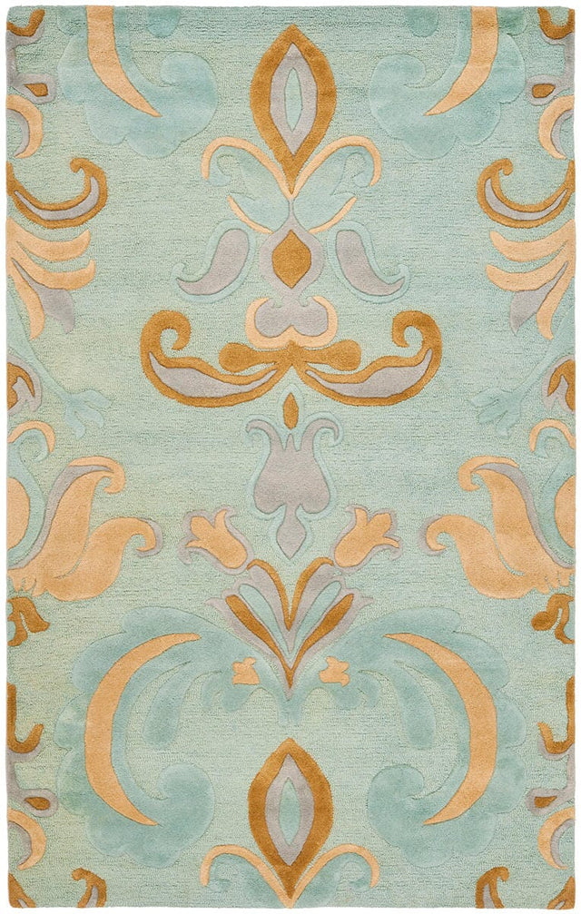 Safavieh Soho Soh215A Light Blue / Multi Rugs.