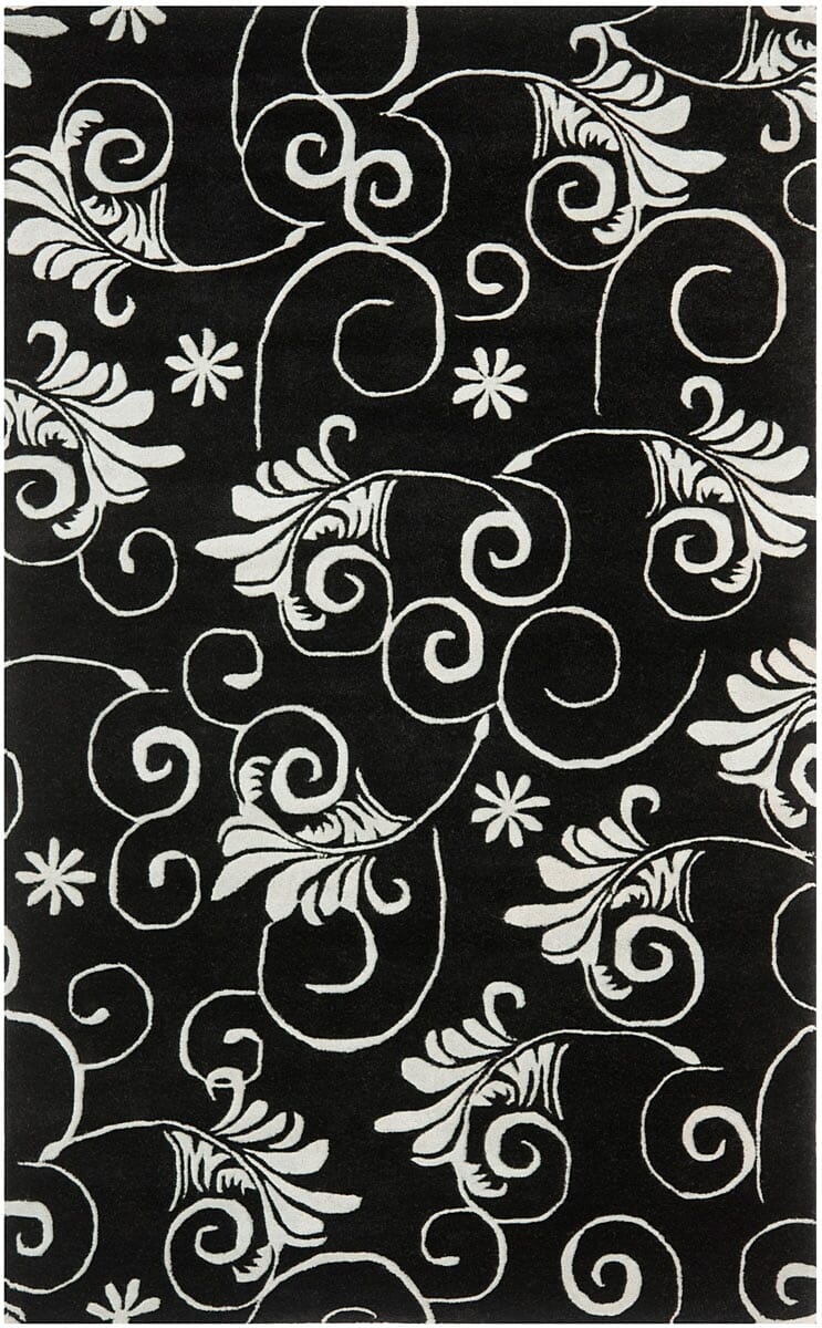 Safavieh Soho Soh218A Black / Ivory Rugs.