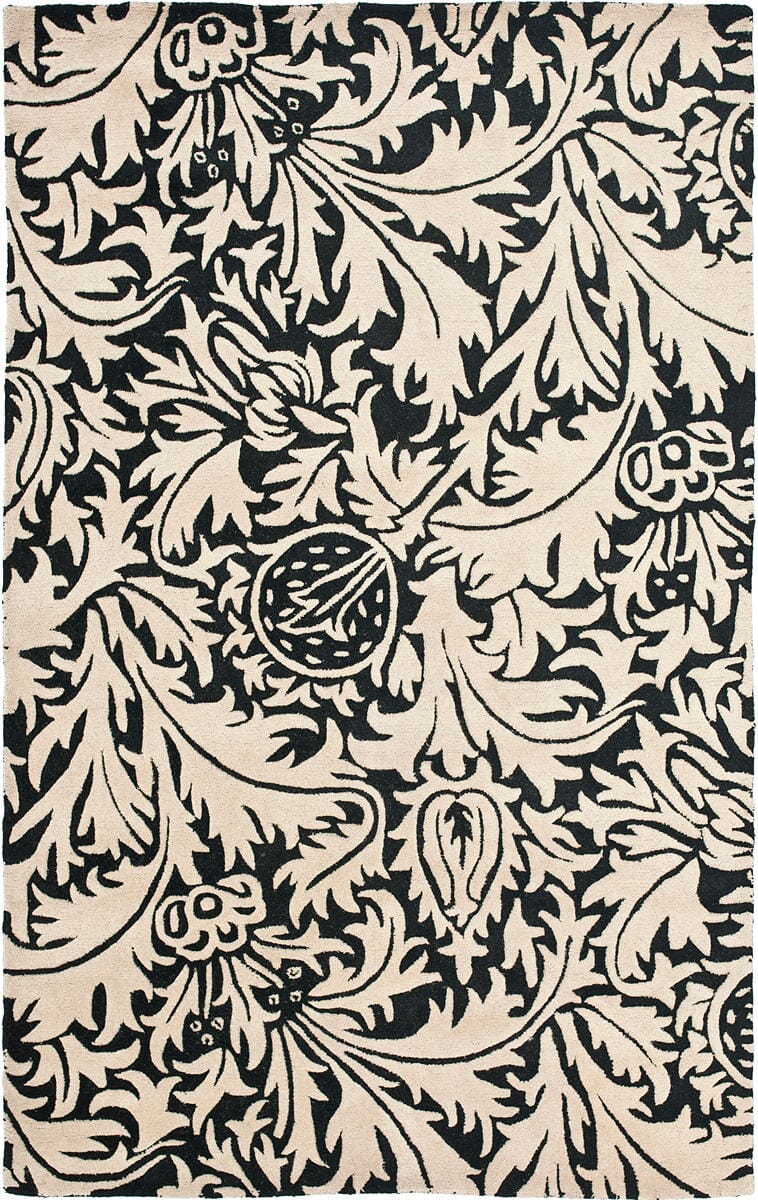 Safavieh Soho Soh255B Black / Beige Rugs.