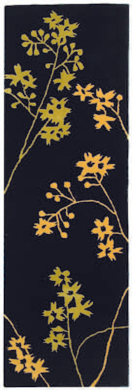 Safavieh Soho soh316b Black / Lime Rugs.