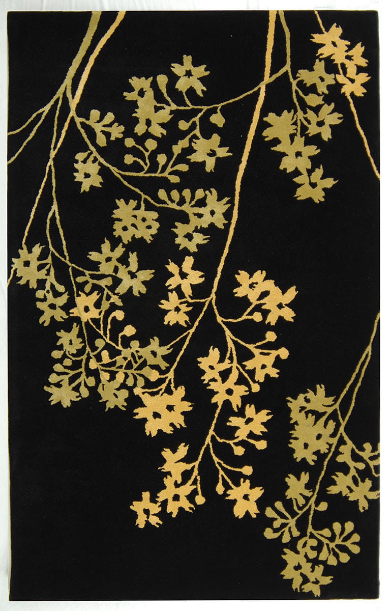 Safavieh Soho soh316b Black / Lime Rugs.