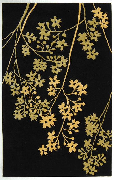 Safavieh Soho soh316b Black / Lime Rugs.