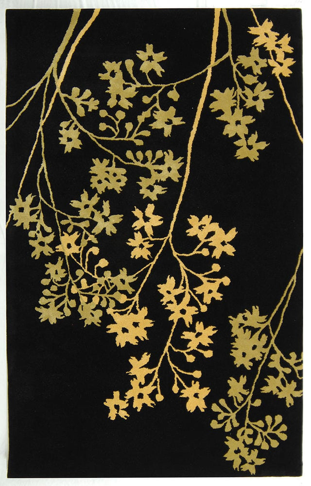 Safavieh Soho soh316b Black / Lime Rugs.