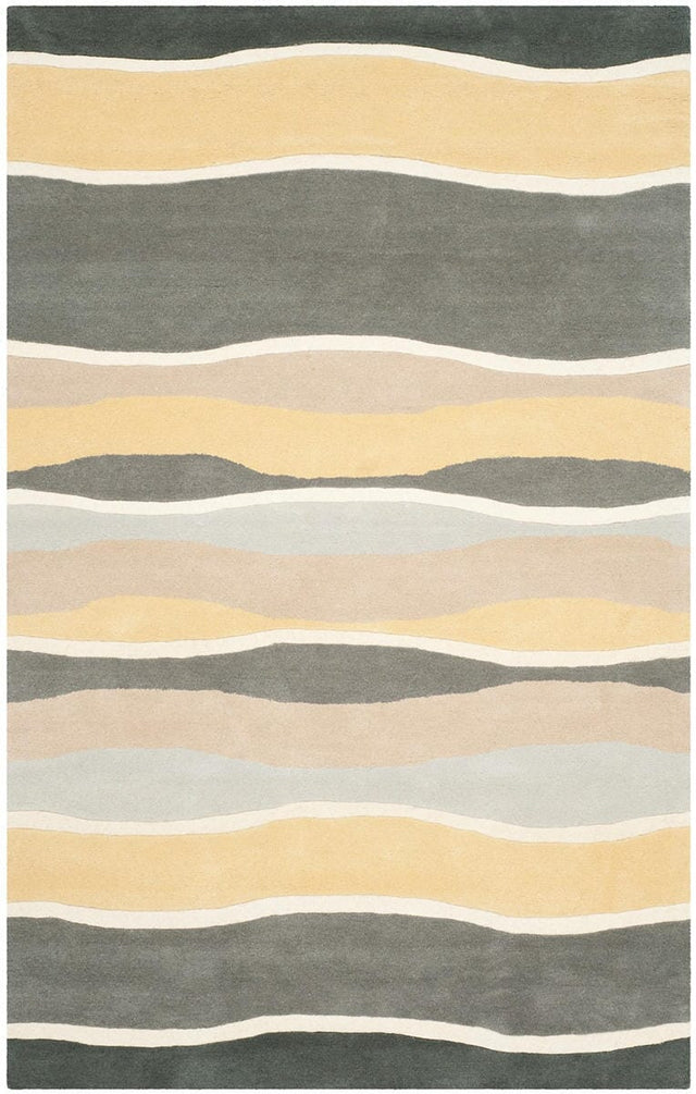 Safavieh Soho Soh337A Grey / Gold Rugs.