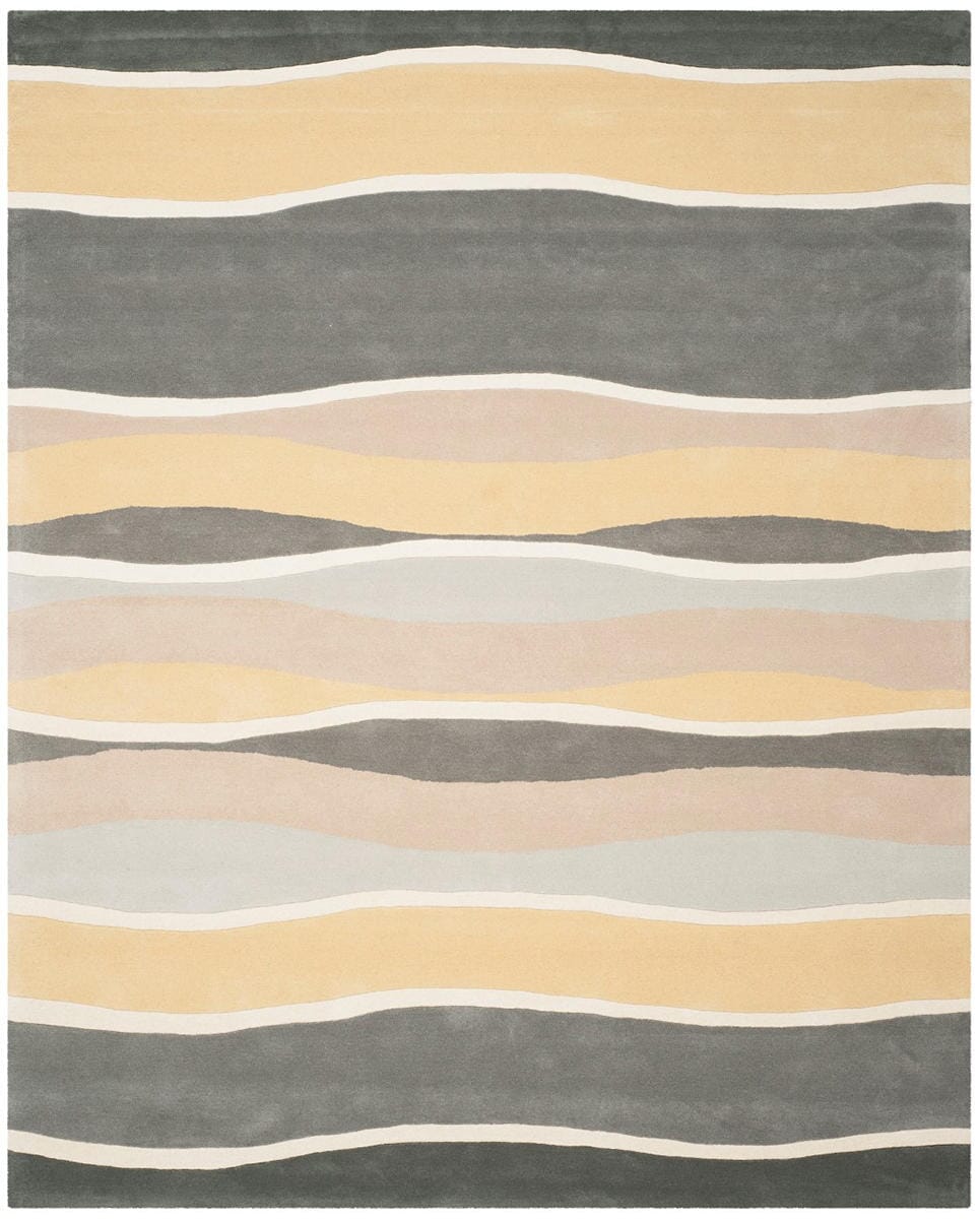 Safavieh Soho Soh337A Grey / Gold Rugs.