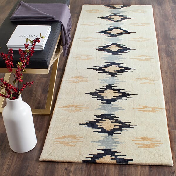 Safavieh Soho Soh339A Ivory / Dark Grey Rugs.