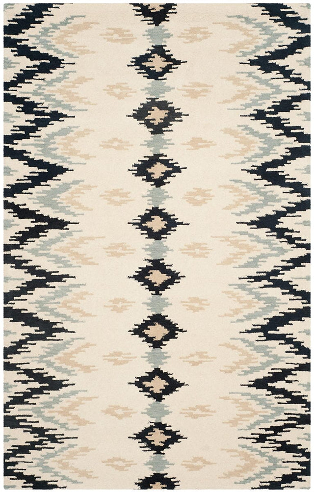 Safavieh Soho Soh339A Ivory / Dark Grey Rugs.