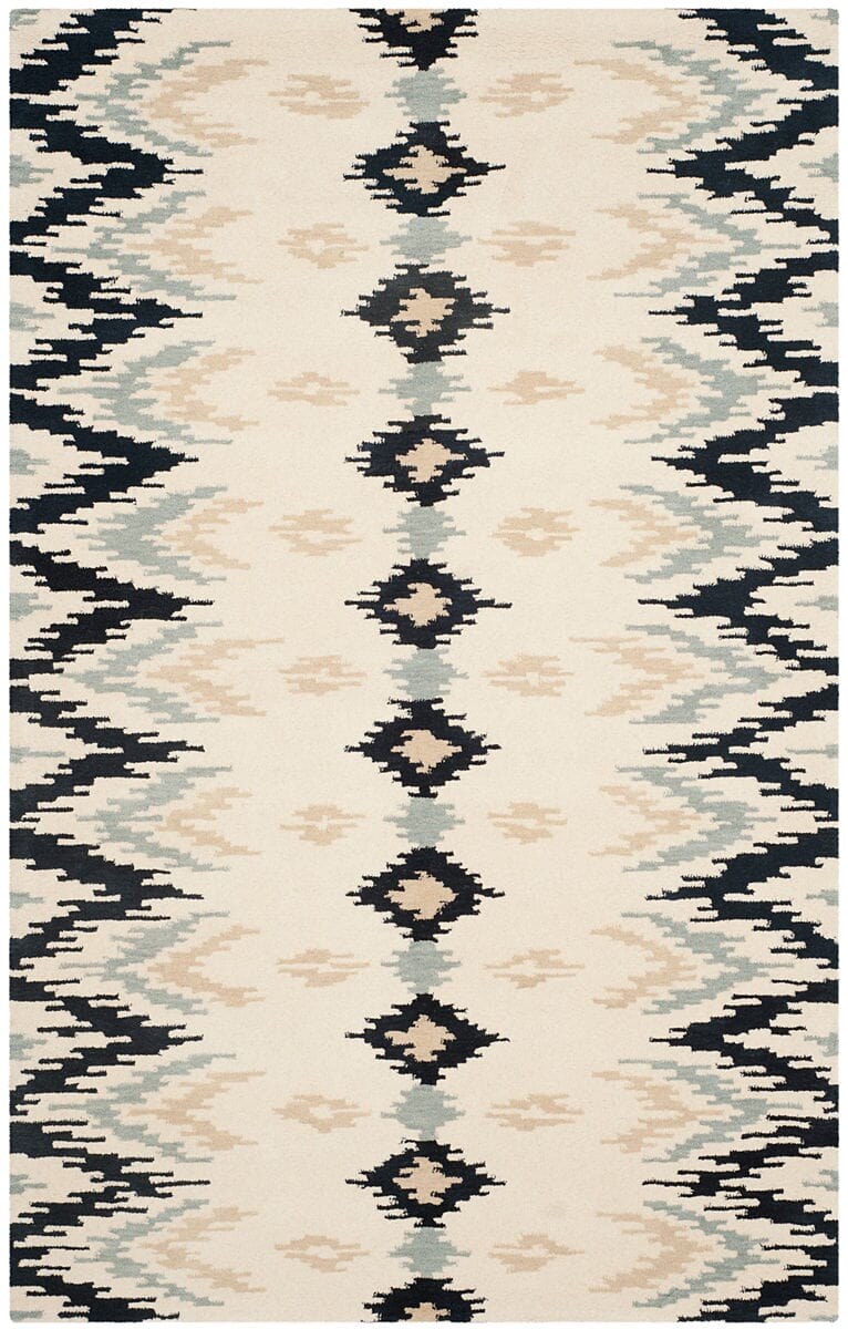 Safavieh Soho Soh339A Ivory / Dark Grey Rugs.