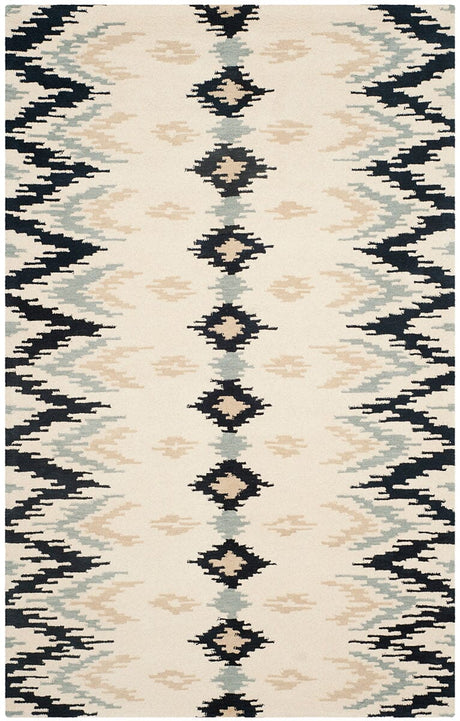 Safavieh Soho Soh339A Ivory / Dark Grey Rugs.