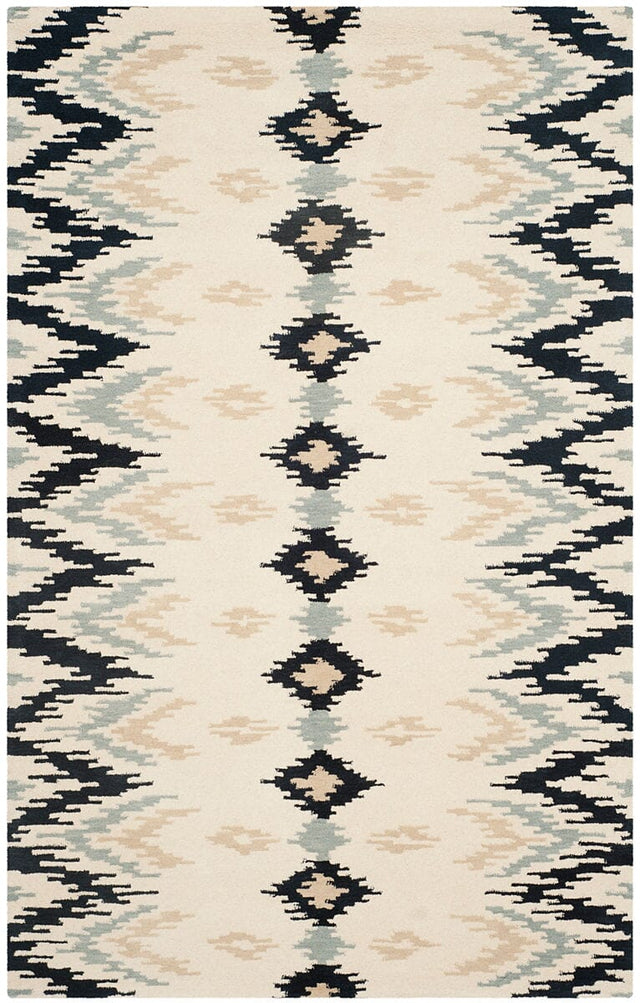 Safavieh Soho Soh339A Ivory / Dark Grey Rugs.