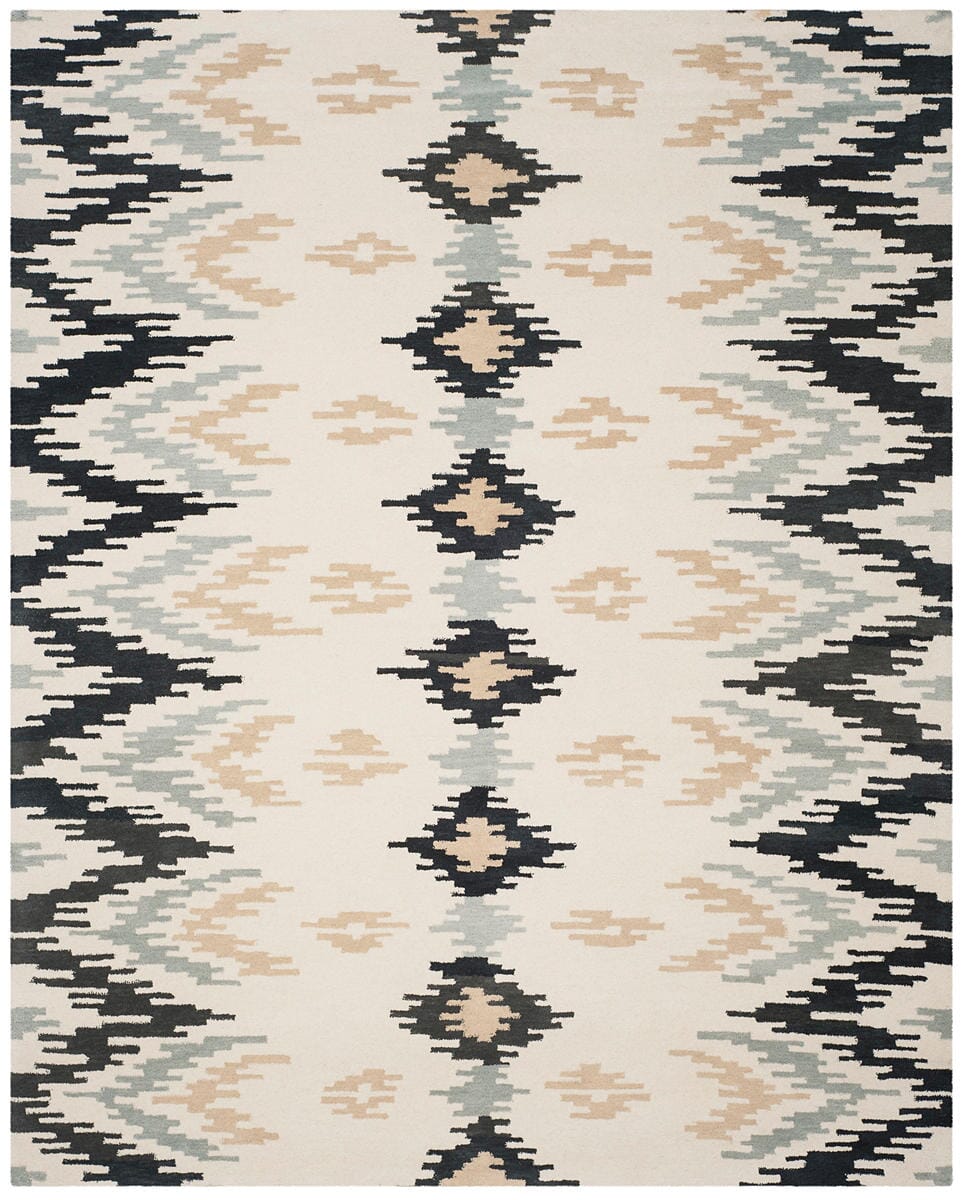 Safavieh Soho Soh339A Ivory / Dark Grey Rugs.