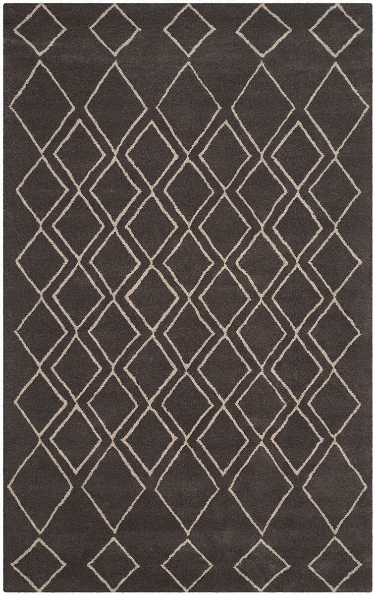 Safavieh Soho Soh340A Ivory / Dark Grey Rugs.