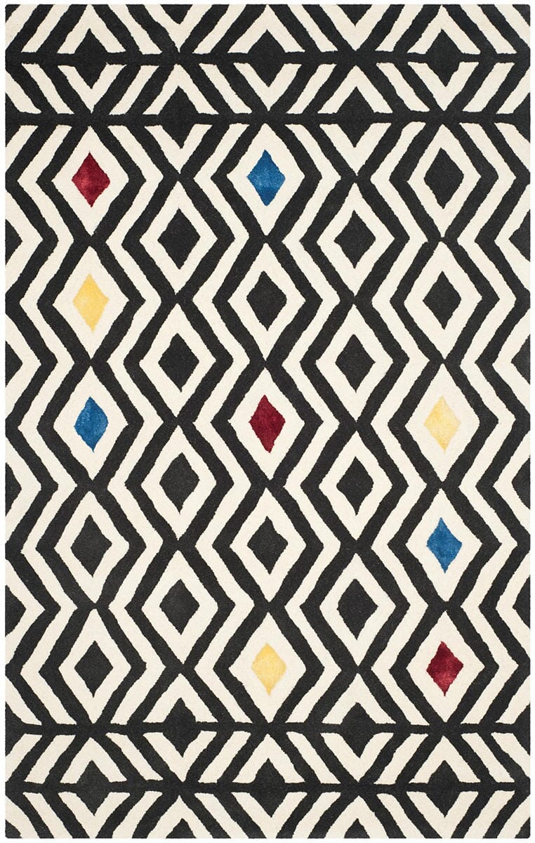 Safavieh Soho Soh341A Beige / Charcoal Rugs.