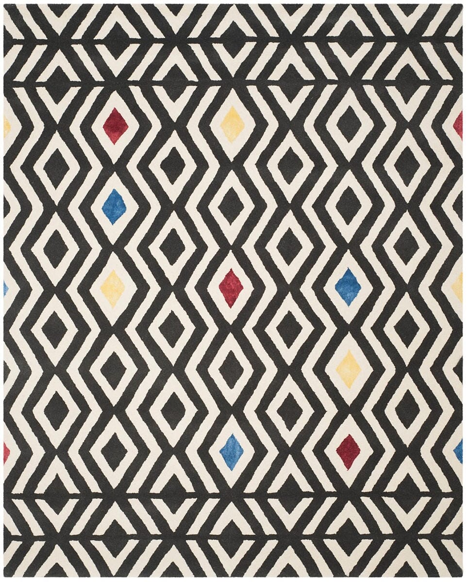 Safavieh Soho Soh341A Beige / Charcoal Rugs.