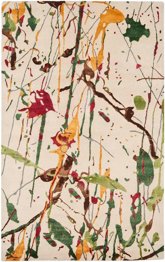 Safavieh Soho Soh527B Ivory / Multi Rugs.