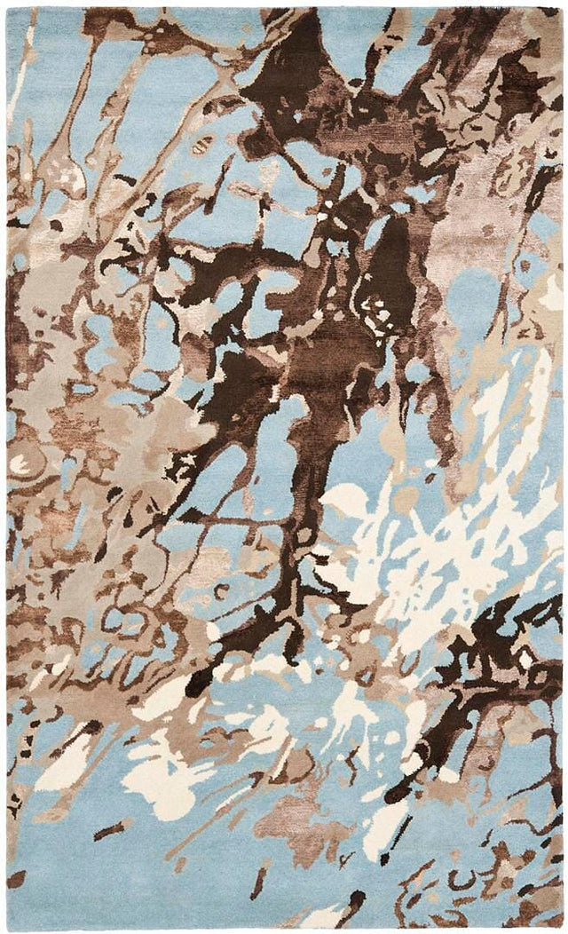 Safavieh Soho Soh528A Blue / Multi Rugs.