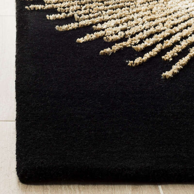 Safavieh Soho Soh655Z Black/Beige Rug.