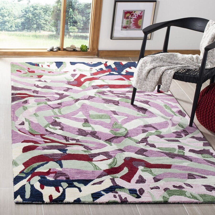 Safavieh Soho Soh707A Rose / Multi Rugs.