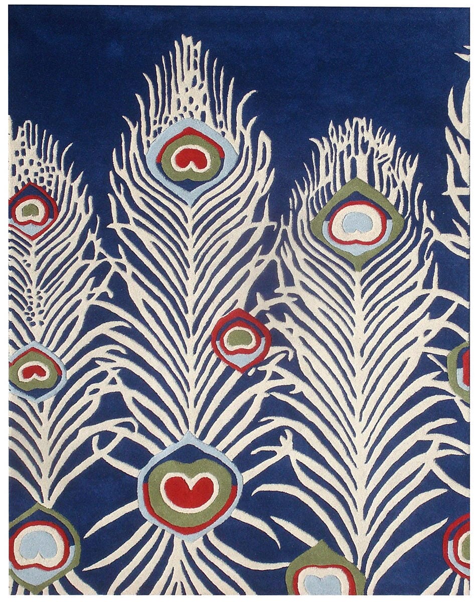 Safavieh Soho Soh709A Blue / Ivory Rugs.
