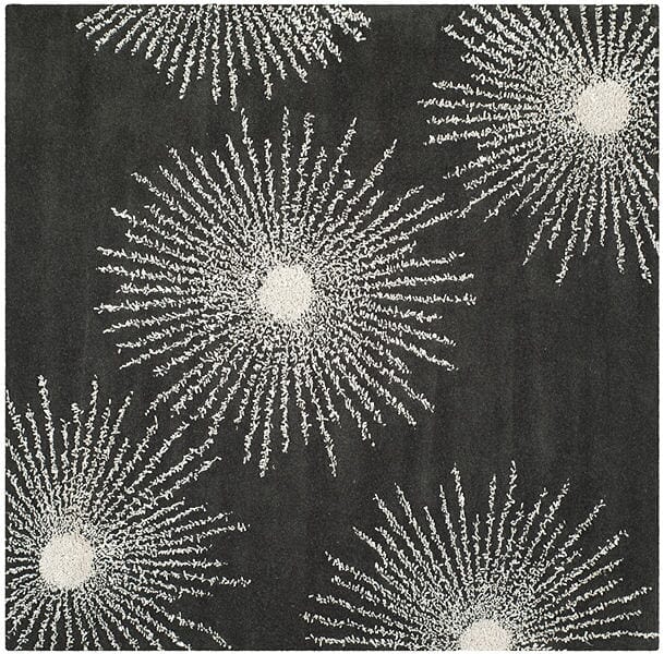 Safavieh Soho Soh712H Charcoal / Ivory Rugs.