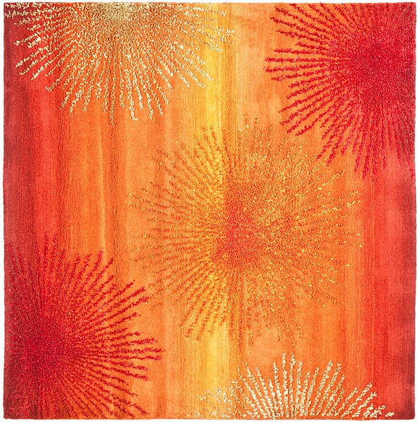 Safavieh Soho Soh712R Rust / Multi Rugs.