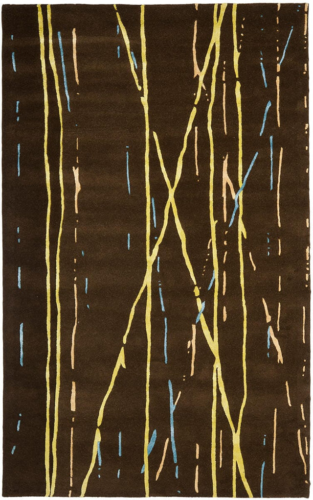 Safavieh Soho Soh716A Brown / Yellow Rugs.