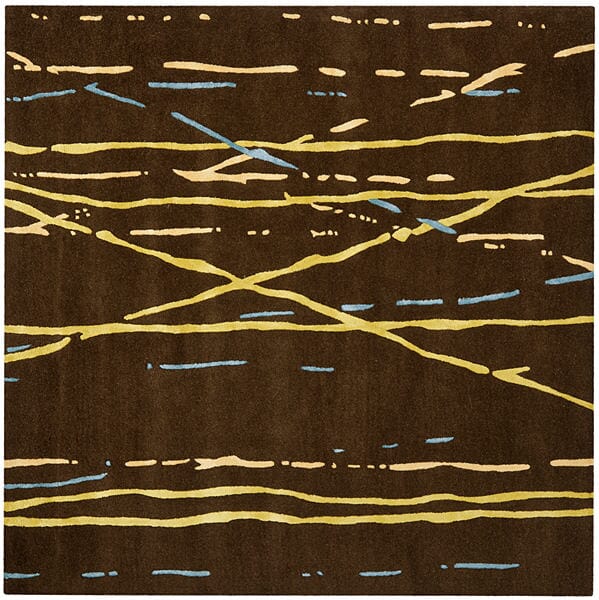 Safavieh Soho Soh716A Brown / Yellow Rugs.