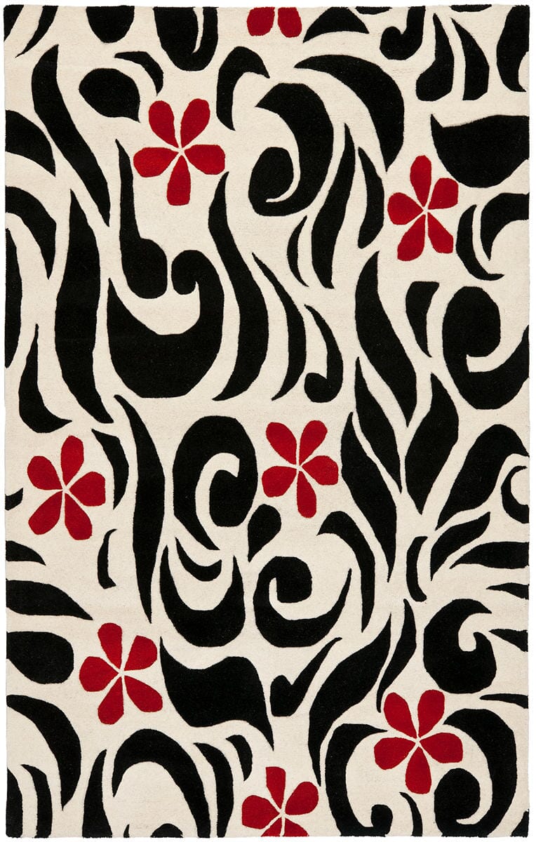 Safavieh Soho soh725a Ivory / Black Rugs.