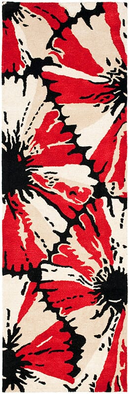 Safavieh Soho Soh729A Black / Red Rugs.