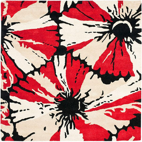 Safavieh Soho Soh729A Black / Red Rugs.