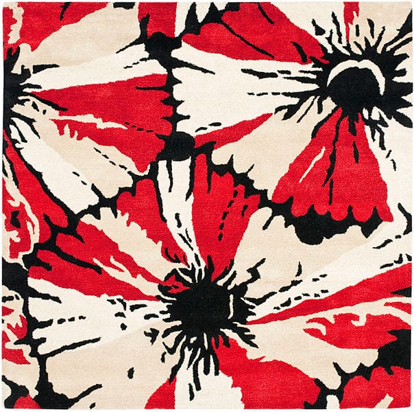 Safavieh Soho Soh729A Black / Red Rugs.