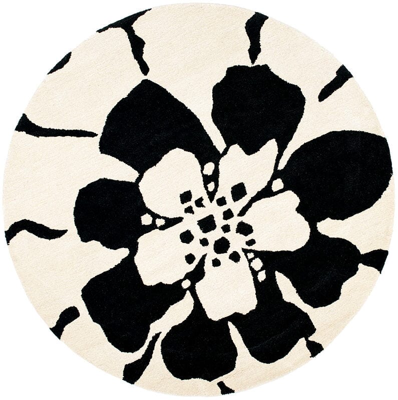 Safavieh Soho Soh730A Black / White Rugs.