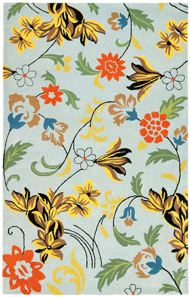 Safavieh Soho Soh736B Blue / Multi Rugs.