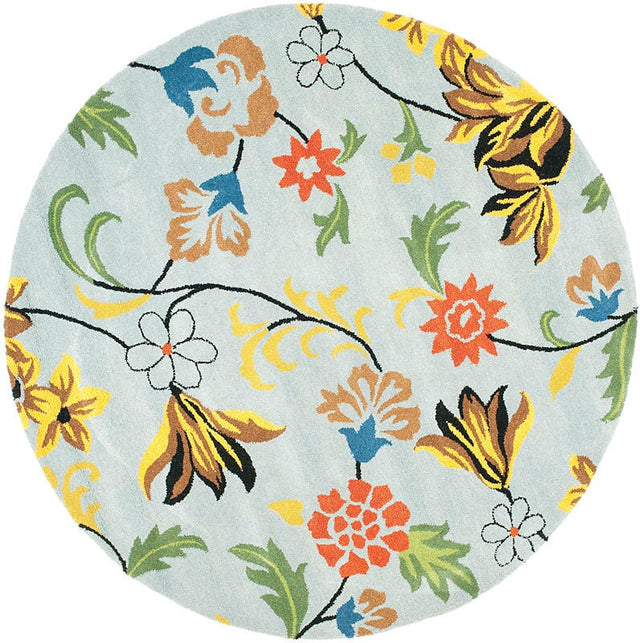 Safavieh Soho Soh736B Blue / Multi Rugs.