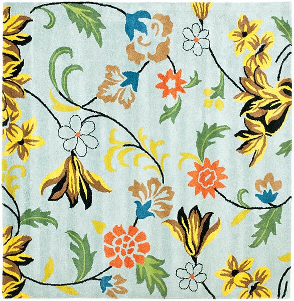 Safavieh Soho Soh736B Blue / Multi Rugs.