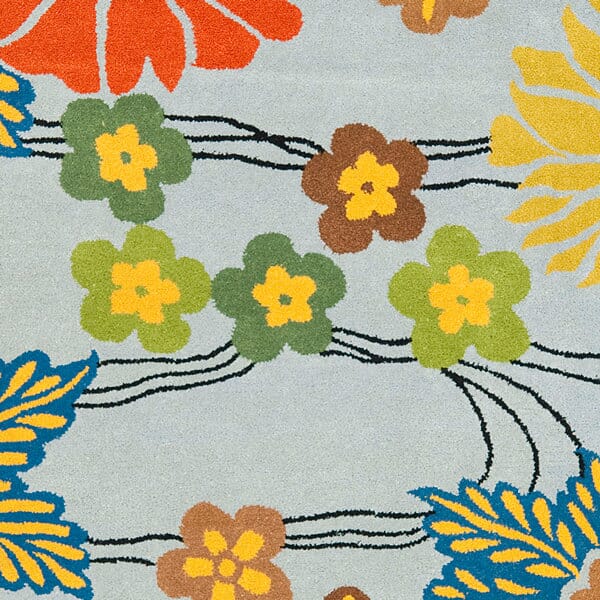 Safavieh Soho Soh738B Blue / Multi Rugs.