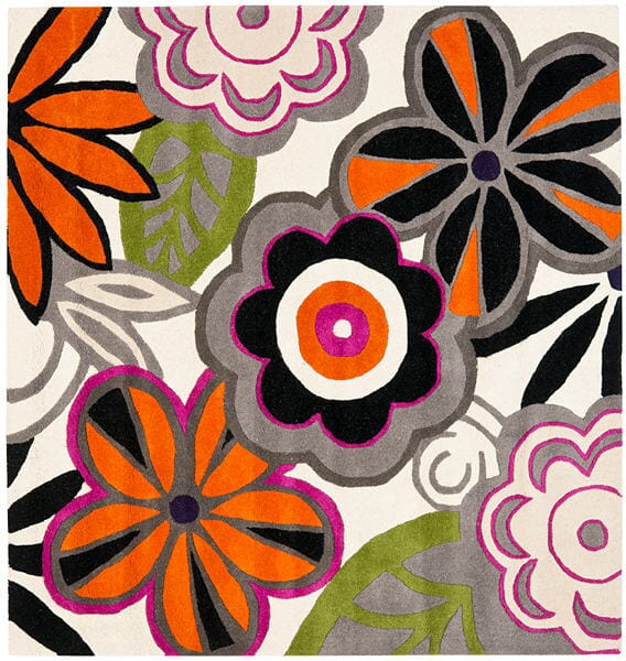 Safavieh Soho Soh743A Ivory / Multi Rugs.