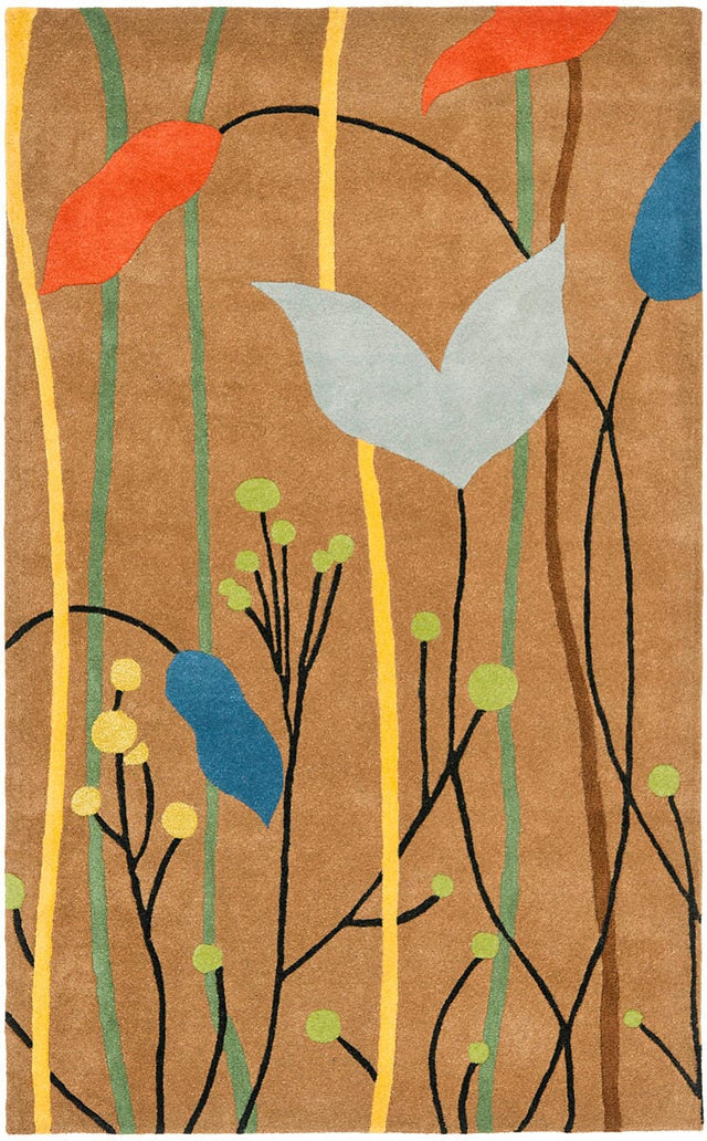 Safavieh Soho Soh746B Brown / Multi Rugs.