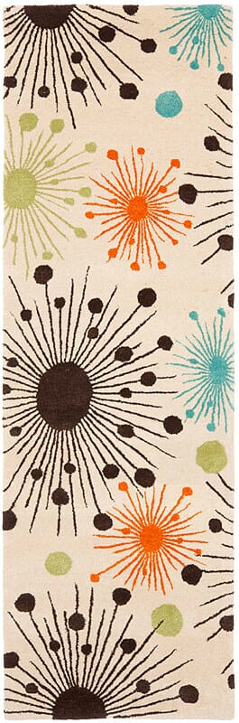 Safavieh Soho Soh747A Ivory / Multi Rugs.