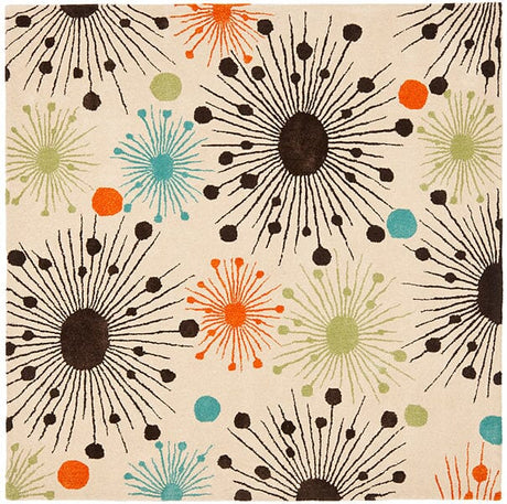 Safavieh Soho Soh747A Ivory / Multi Rugs.